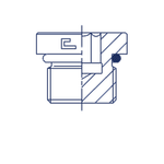 Заглушка V UNF 1/2"