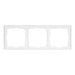 Рамка пластиковая FRM-NOBE-SFPL-3-GD (Arlight, -) 054221
