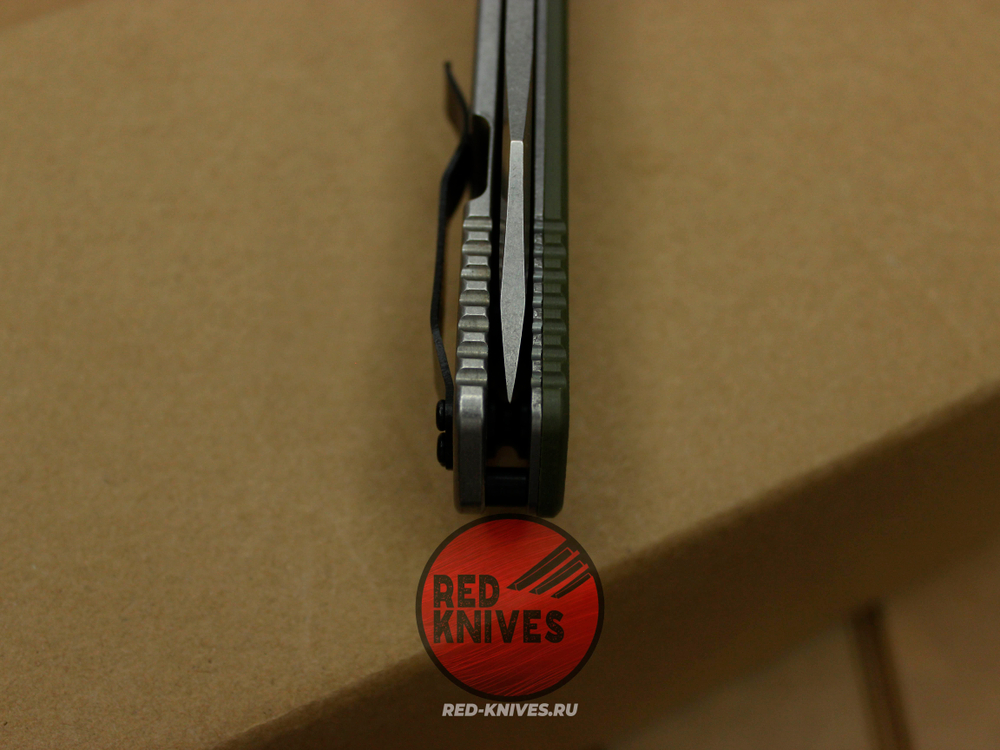 Нож Zero Tolerance 0630 Emerson OD GREEN - клинок стоунвош