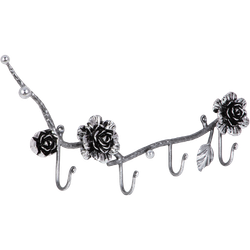 Вешалка настенная Роза Прованса Хедж Античное серебро