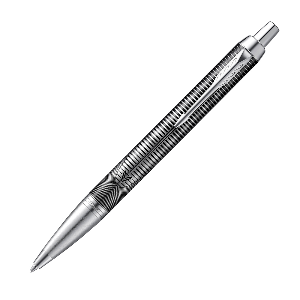Parker IM SE - Metallic Pursuit BP, шариковая ручка, M, BLU