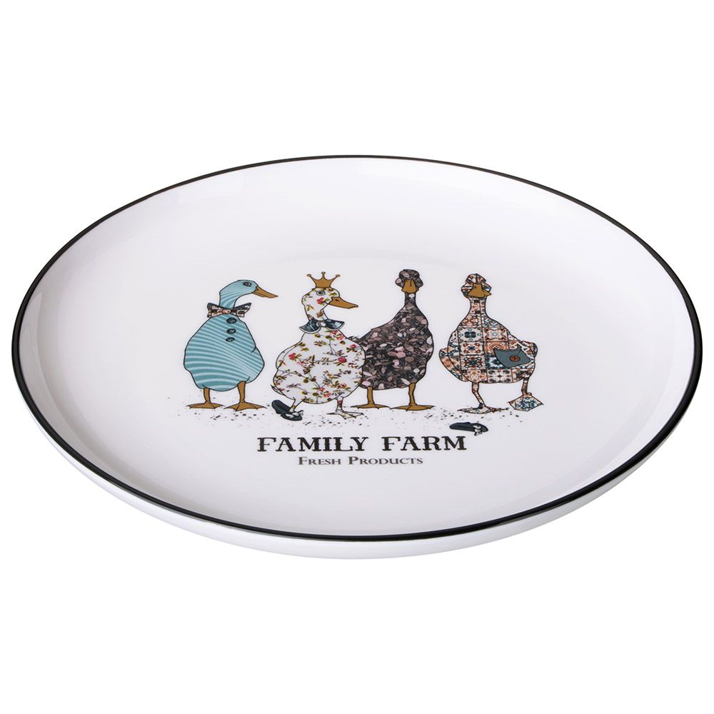 ТАРЕЛКА ЗАКУСОЧНАЯ LEFARD "FAMILY FARM" 20*2 СМ (КОР=36ШТ.)