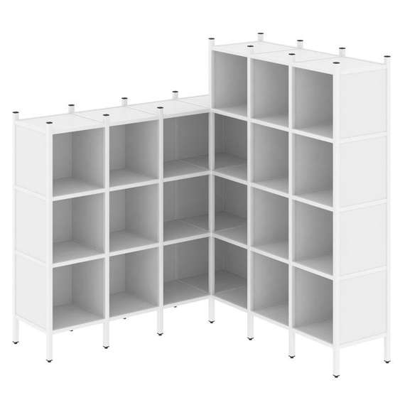 Лофт Угловой внутренний стеллаж VR.L-50  1694*1694*1869