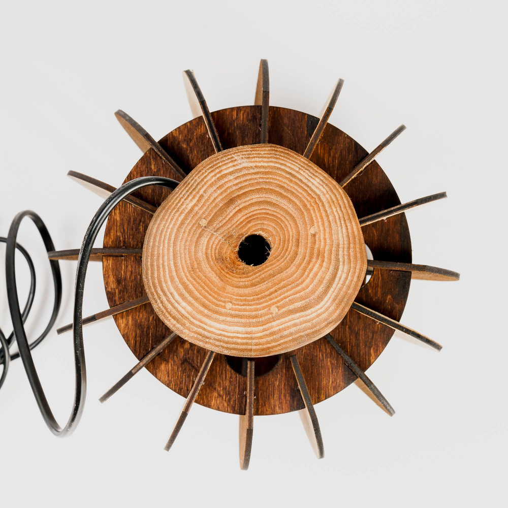 Светильник прикроватный для комнаты в стиле лофт