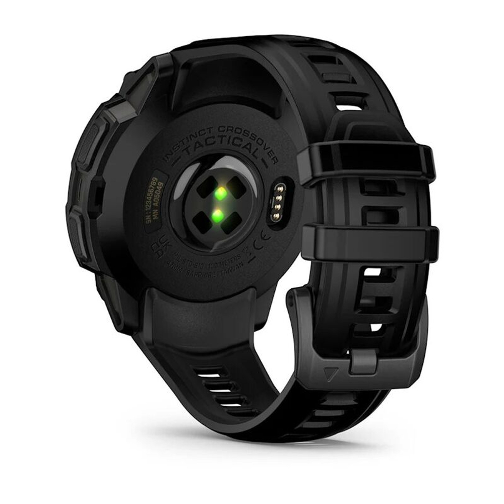 Garmin Instinct Crossover AMOLED - Tactical Edition, черный