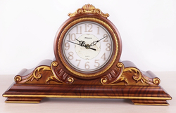 Настольные часы MIRRON, интерьер, дерево