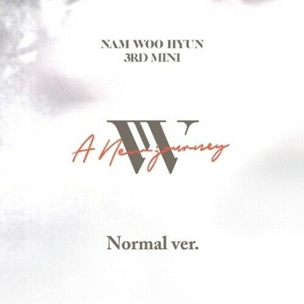 Альбом Nam Woohyun - A New Journey 3rd Mini Album NORMAL Edition