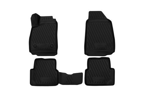 Коврики 3D в салон подходит для RAVON R4 2016-2020, 4 шт. Element.ORIG.3D.104.04.210K