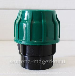 Муфта ПНД с внутренней резьбой 63х2