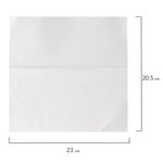Полотенца бумажные 200 шт., LAIMA (H3) ADVANCED WHITE, 2-слойные, белые, КОМПЛЕКТ 15 пачек, 23х20,5, V-сложение, 111341