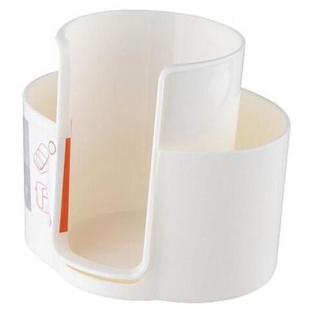 Контейнер для ватных дисков и палочек "Zoy" (слоновая кость) Рыжий кот