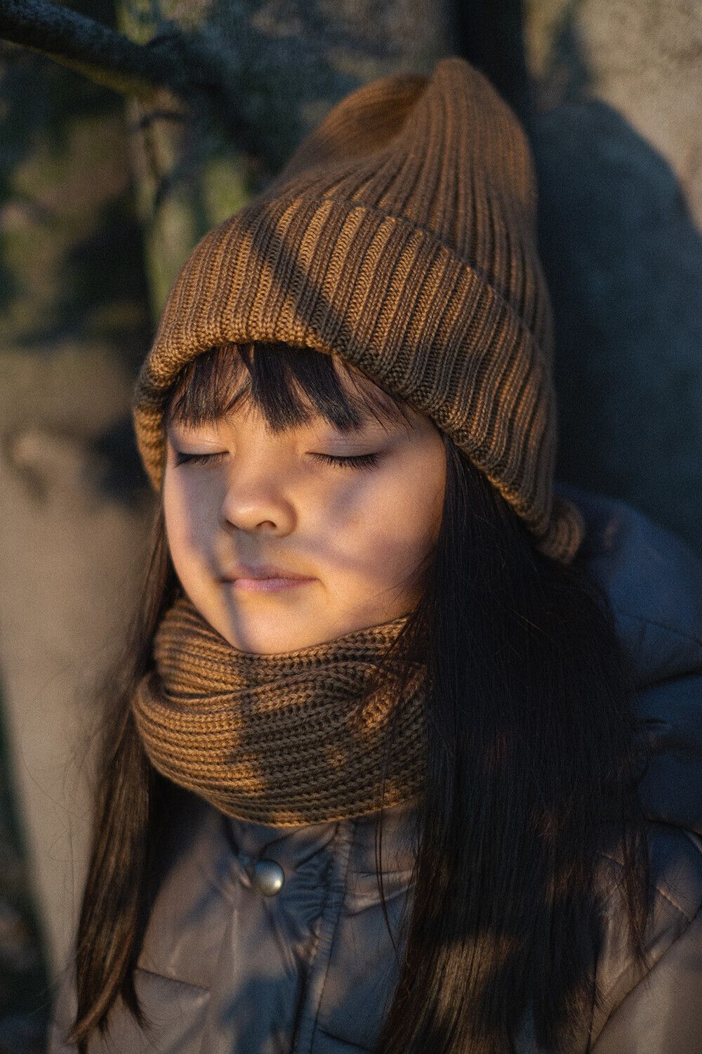 Шапка ko-ko-ko Светло-Коричневая