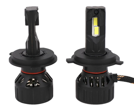 Cветодиодные лампы H4 Sariti F8 с вентилятором, 12V, 40W, 5500K (комплект, 2шт)