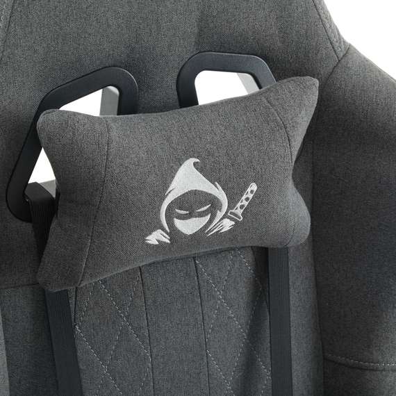 Геймерское кресло Everprof Ghost Ткань Серый