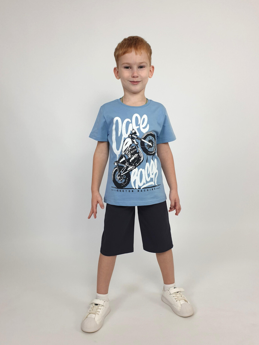 01-154-2 Комплект для мальчика (джемпер+шорты)