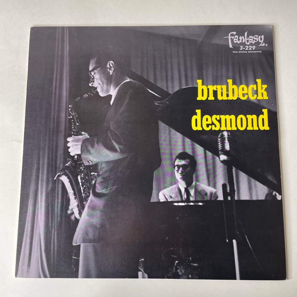 Винтажная виниловая пластинка LP The Dave Brubeck Quartet Featuring Paul Desmond, Brubeck Desmond (Япония 1984) (Без Оби)