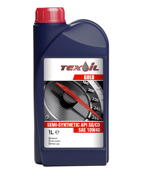Моторное масло Texoil Gold 10W-40, SG/CD, полусинтетическое, 1 л