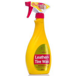 Полироль  кож.рез.пласт "Kolibriya" Tire Wax&Leather c губкой, 500ml