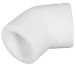 Угольник полипропиленовый соединительный под пайку 45° PN25 d20мм