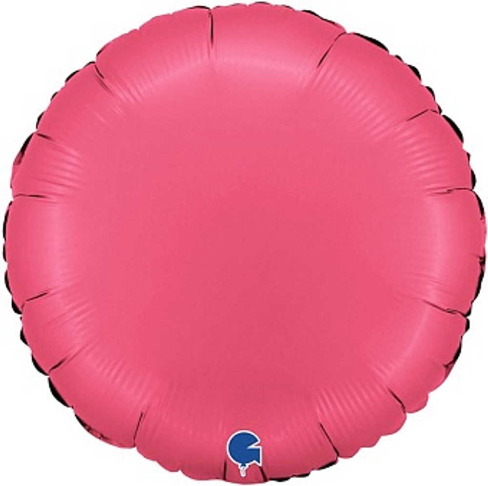 Г 18'' Круг Ягодная помада Сатин 40 см.