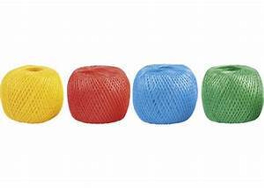 Шпагат п/п желтый, 1,7 мм, L 60 м, Россия// Сибртех 93974