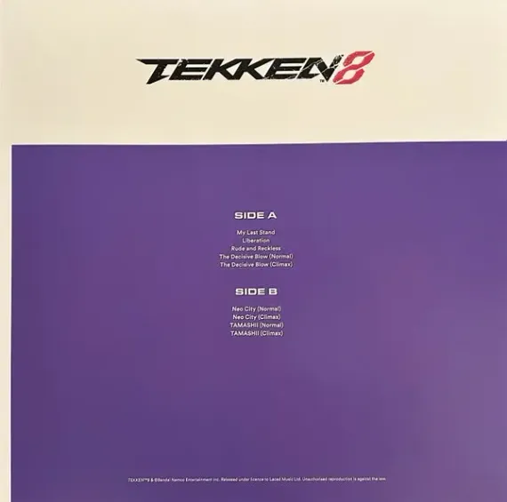 Various – Tekken 8 Original Soundtrack (Coloured Blue Box) 5LP