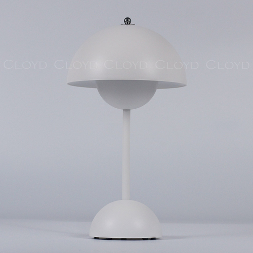 Настольная лампа Cloyd ERMA-B T1 / выс. 30 см - белый (арт.30135)