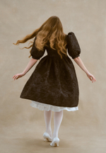 Royal black dress