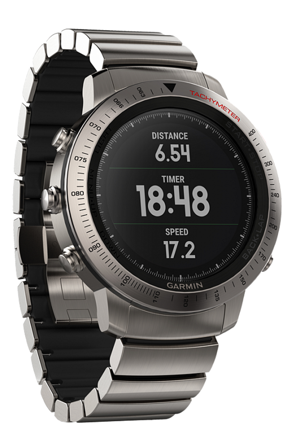 Часы Garmin FENIX CHRONOS титановый с титановым браслетом (010-01957-01)