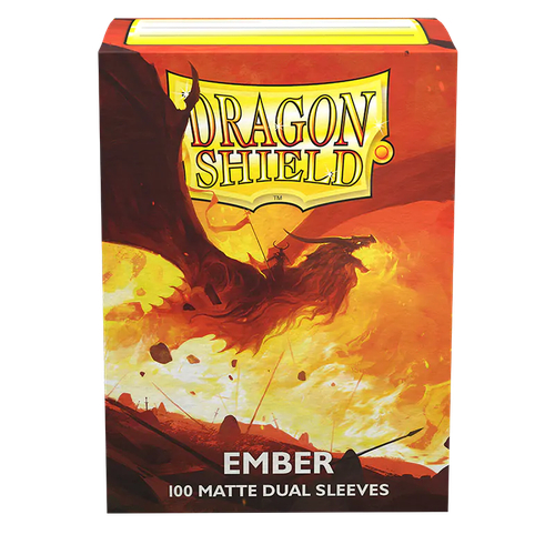 Dragon Shield - Dual Matte Ember протекторы 100 штук