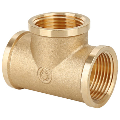 Тройник Gappo ВР-ВР-ВР латунный 2"