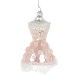 GAEM Украшение новогоднее "Платье", L7 W6 H12 см, 2в.