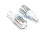 Светодиод габаритный T10 7W Cree Линза (W5W)