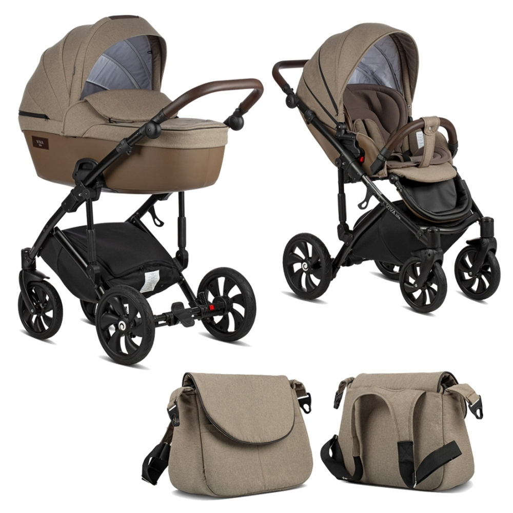 Коляска 2 в 1 Tutis Viva Life New 2019 №071 DRIFTWOOD (Бежевый)