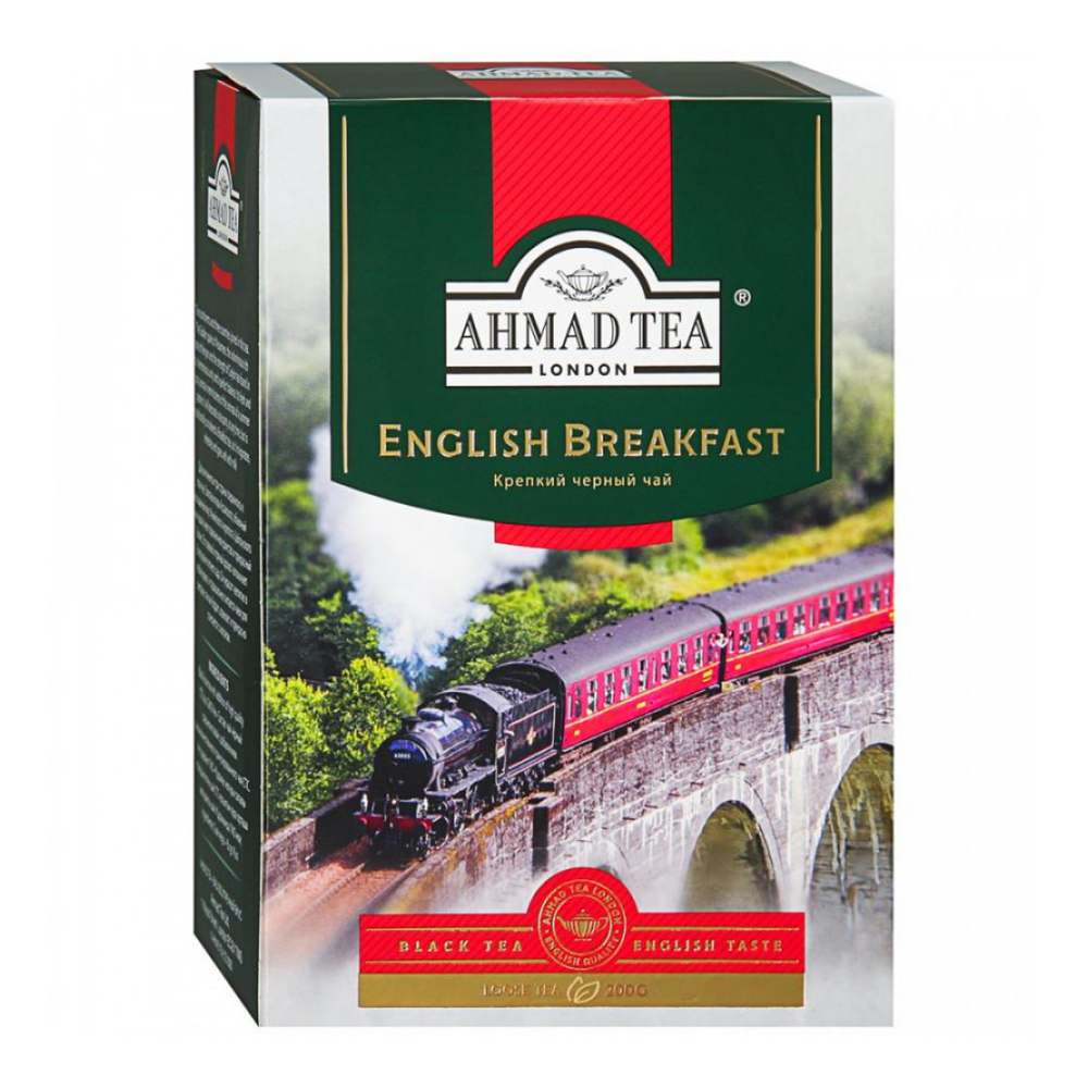 Чай черный листовой Ahmad Tea English Breakfast, 200 г