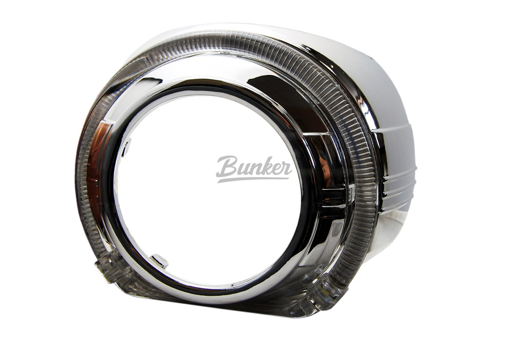 Маска для линз 3.0" c А/Г- ДХО (Белый) №352, (шт.)