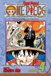 One Piece Vol. 4: The Black Cat Pirates