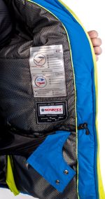 Зимний костюм для рыбалки Камчатка 2020 -45 (таслан, т.синий-лайм) GRAYLING