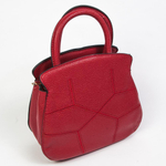 Стильная женская повседневная красная сумочка из экокожи Dublecity 6278-2