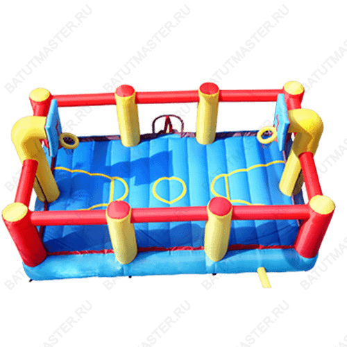 Спортивный надувной батут "Баскетбол 2" 6*3,6*2,9м