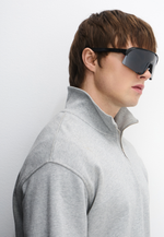 Спортивные очки 100% S3 Gloss Black Matte Black - Black Mirror Lens