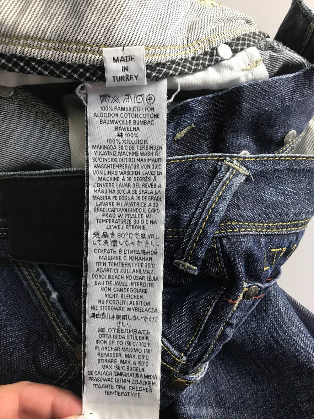 Джинсы Ltb модные, маркировка 30/32, визуально 46 размер