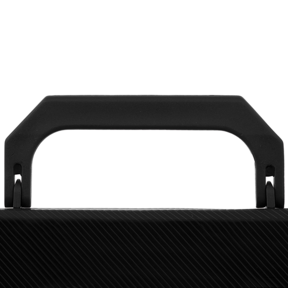 Папка-портфель пластиковая BRAUBERG А4 (332х245х35 мм) 13 отделений фактура диагональ черная (3 штуки в упаковке)