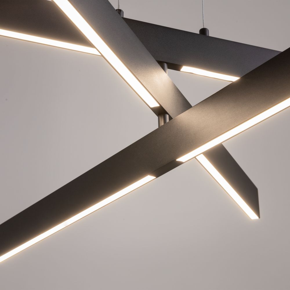 Люстра светодиодная подвесная Maytoni   MOD163PL-L38B4K