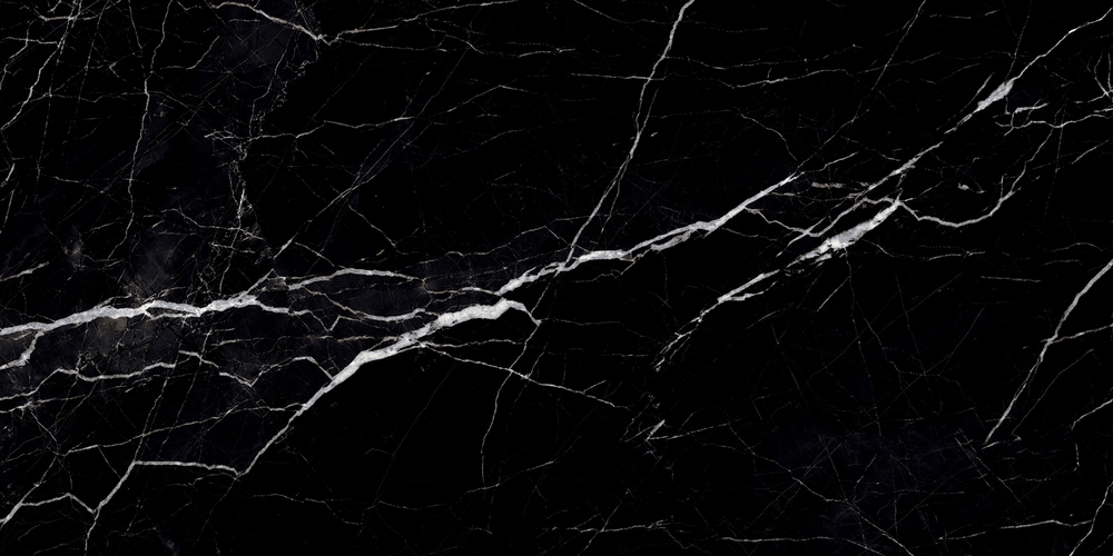 Flash Black Керамогранит черный 60x120 Полированный