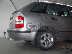 Фаркоп оцинкованный Galia S082A для Skoda Fabia седан/универсал 2000-2014(паспорт и сертификат в комплекте)(без электрики)
