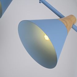 Реечный подвесной светильник NEXT Blue