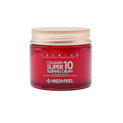 Омолаживающий ночной крем для лица с коллагеном Medi Peel Collagen Super10 Sleeping Cream70 мл.