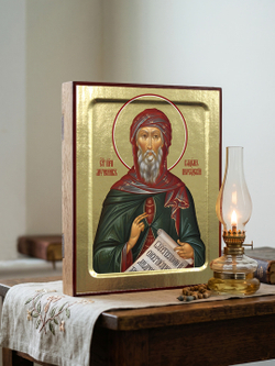 Икона Вадима Персидского, мученика на дереве: 125 х 160 (Синопсисъ)