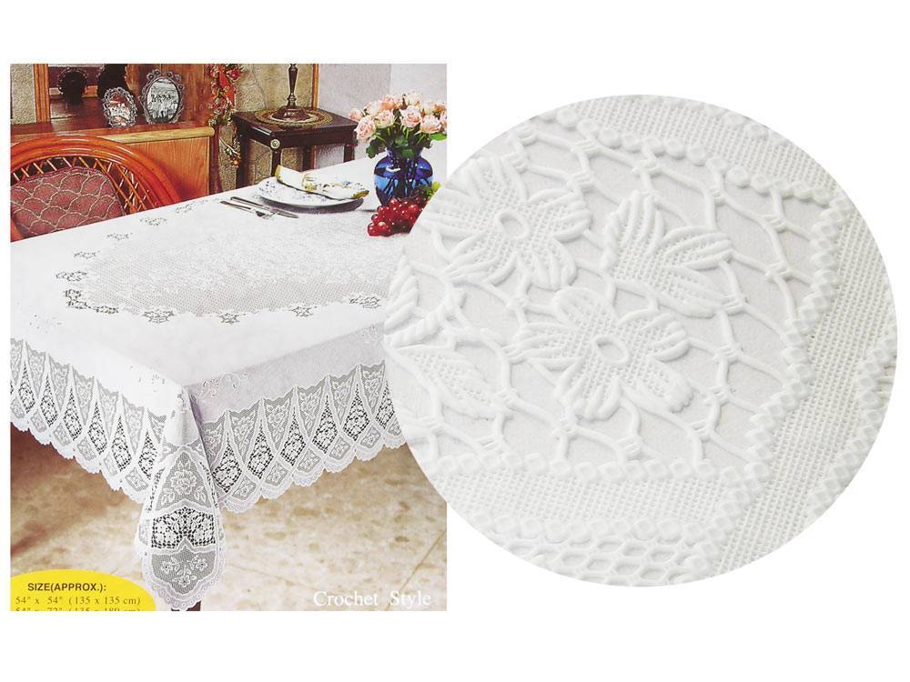 Скатерть 135*180см CROCHET (54*72)